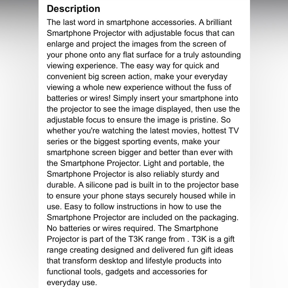 Smartphone Projector - Picture 6 of 8